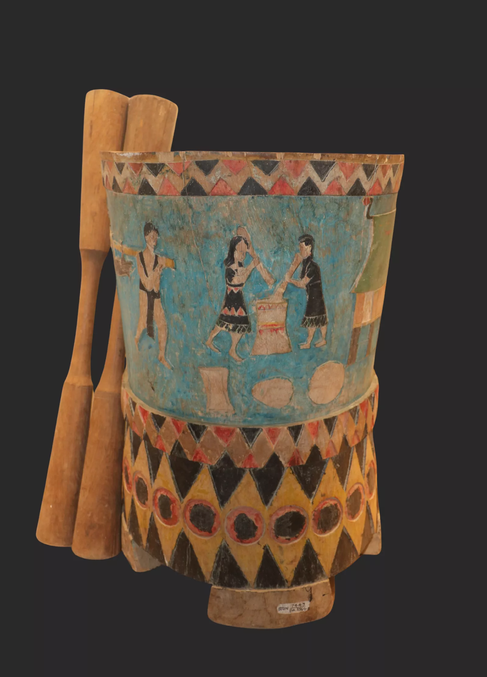 Cối và chày giã gạo