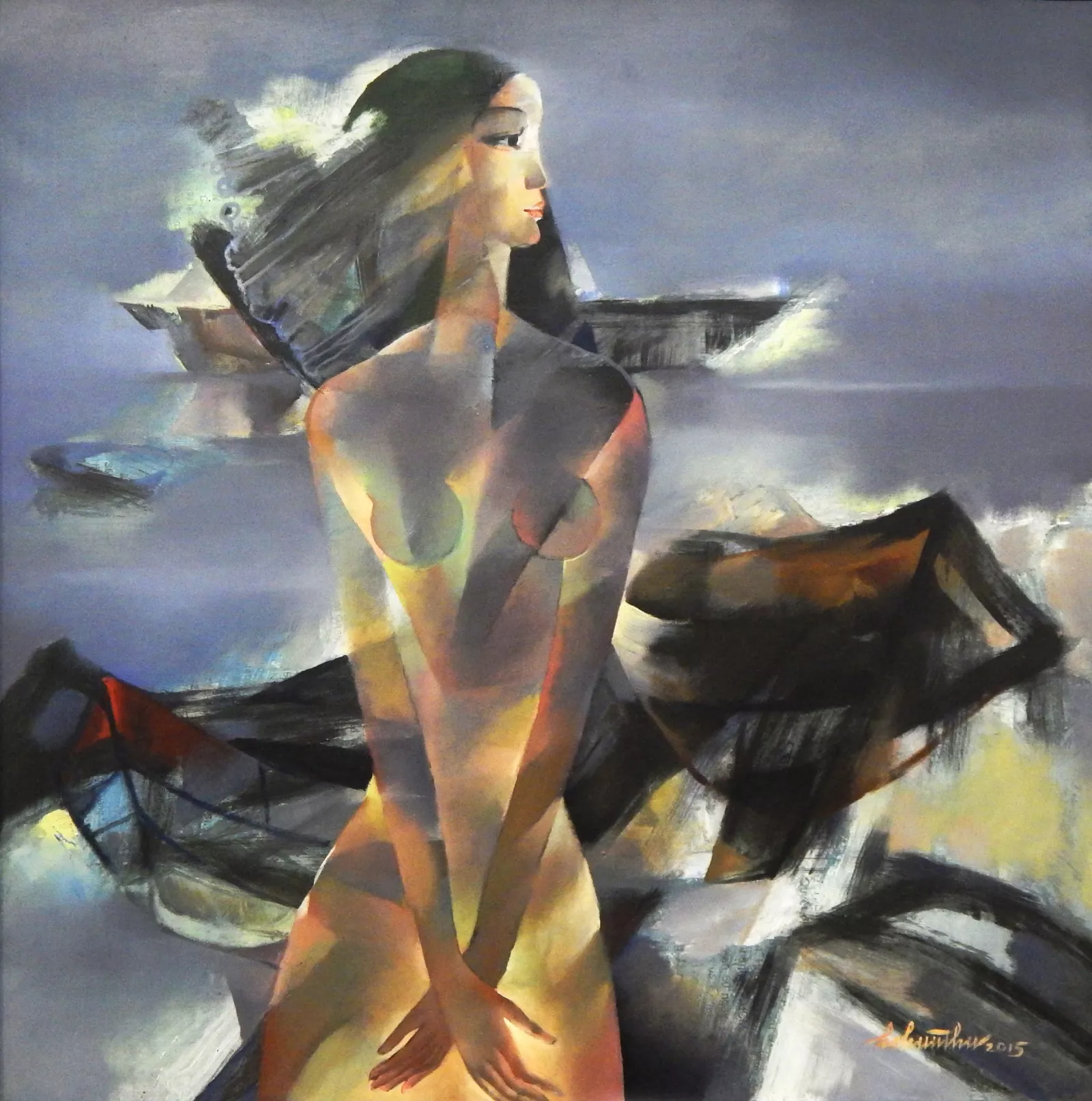 Thiếu nữ và biển