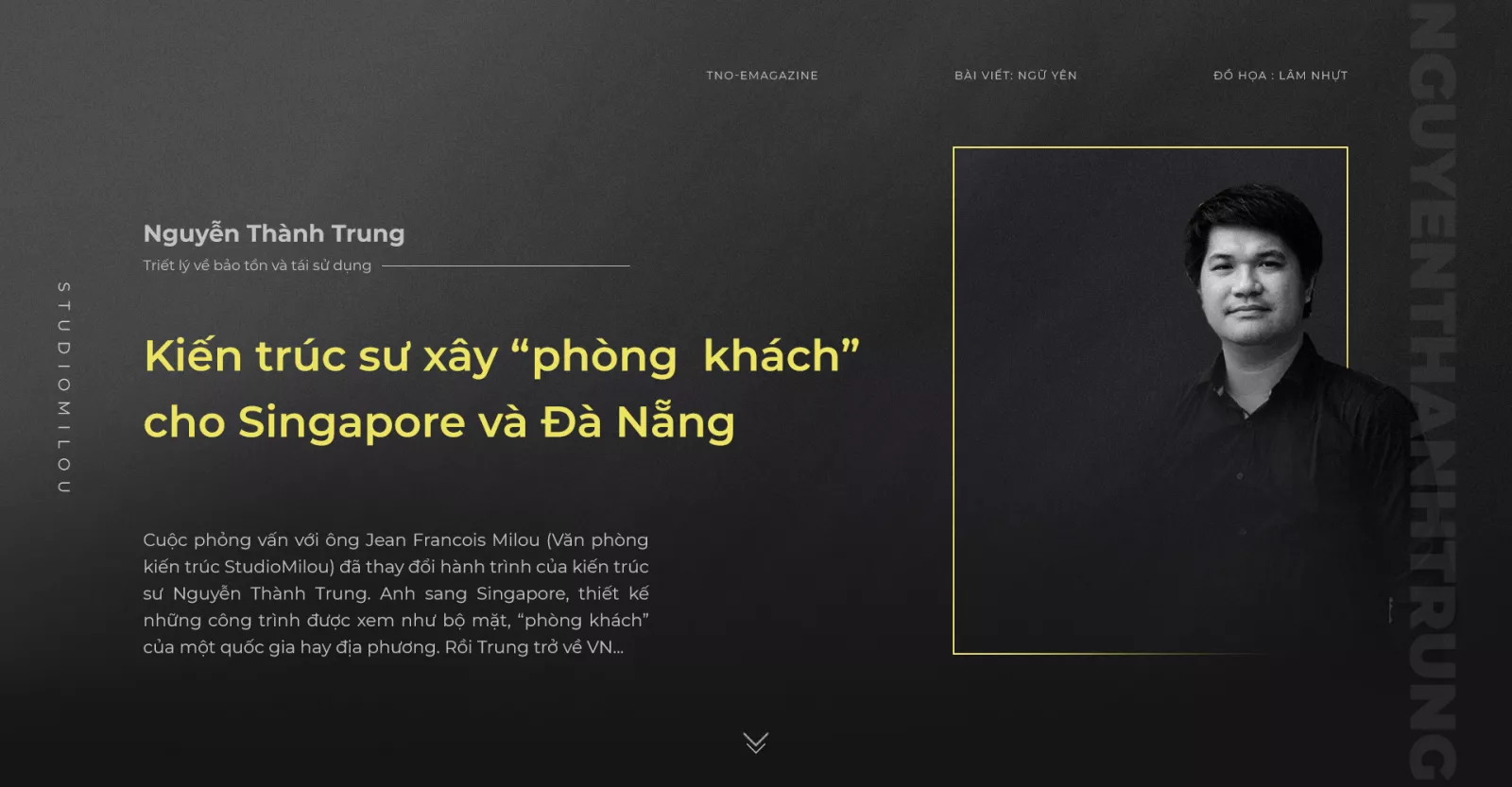 KIẾN TRÚC SƯ XÂY DỰNG “PHÒNG KHÁCH” CHO SINGAPORE VÀ ĐÀ NẴNG