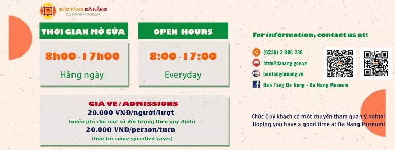 BẢO TÀNG ĐÀ NẴNG THAY ĐỔI THỜI GIAN MỞ CỬA THAM QUAN