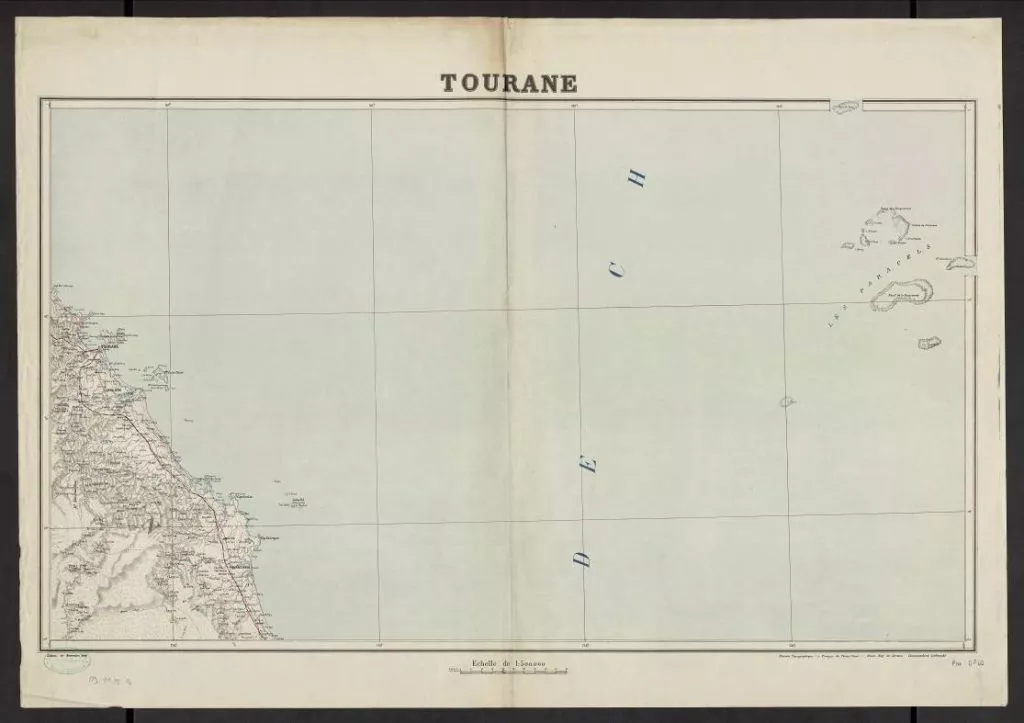 HOÀNG SA QUA TẤM BẢN ĐỒ ĐÀ NẴNG NĂM 1898