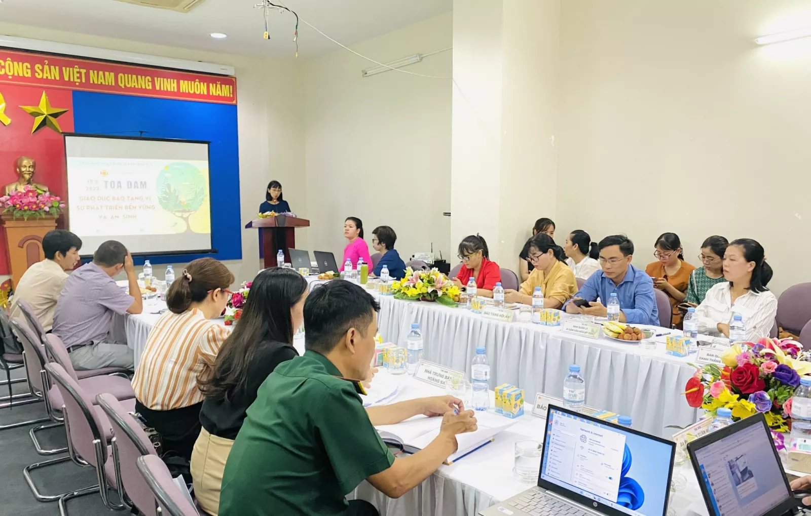 TỌA ĐÀM “GIÁO DỤC BẢO TÀNG VÌ SỰ PHÁT TRIỂN BỀN VỮNG VÀ AN SINH”