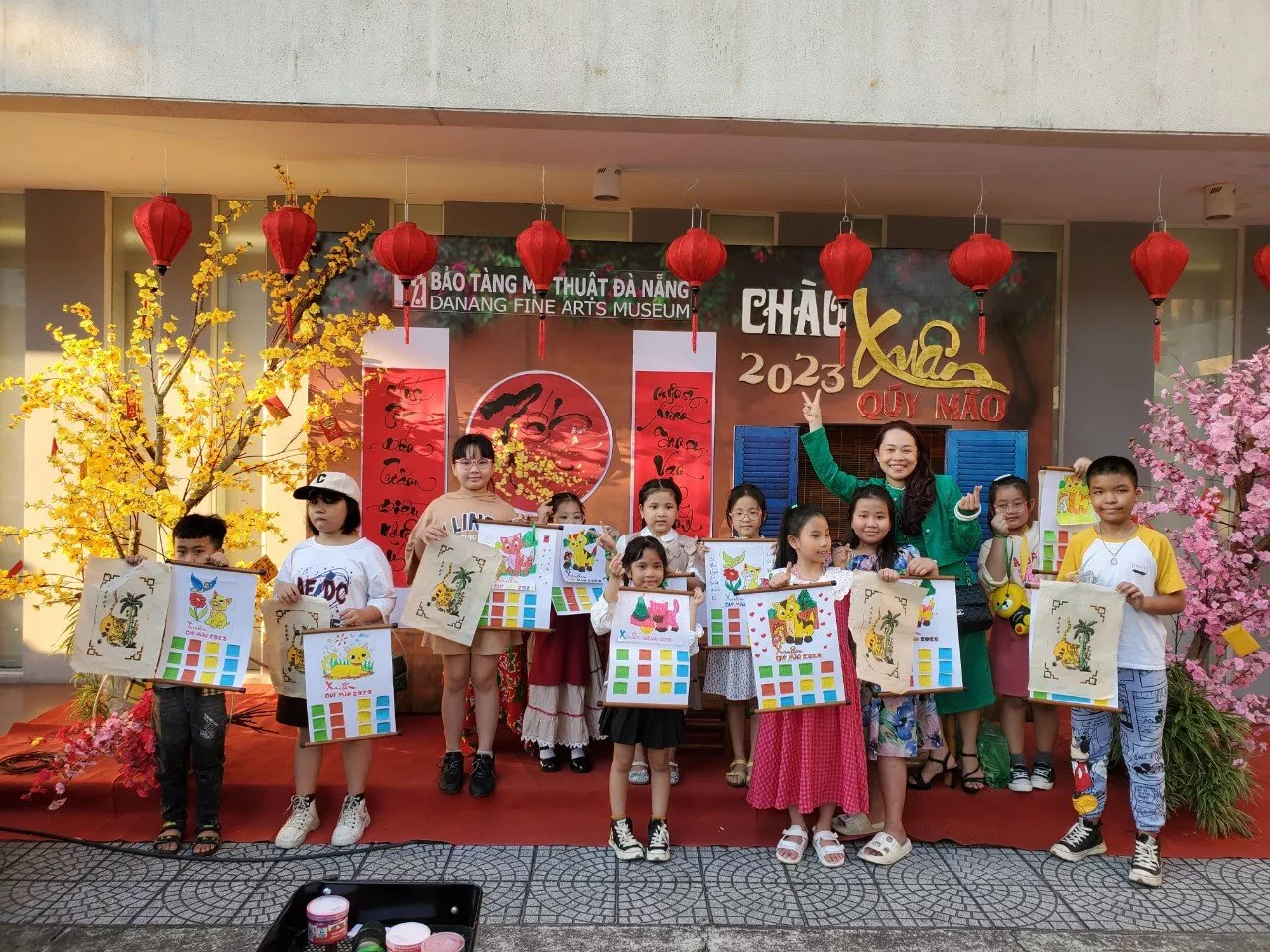 Vui tết Quý Mão 2023 tại Bảo tàng Mỹ thuật Đà Nẵng