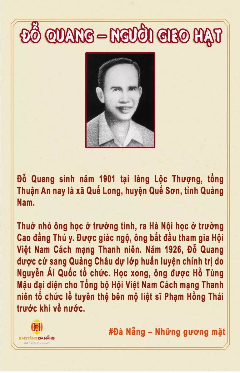 ĐỖ QUANG – NGƯỜI GIEO HẠT