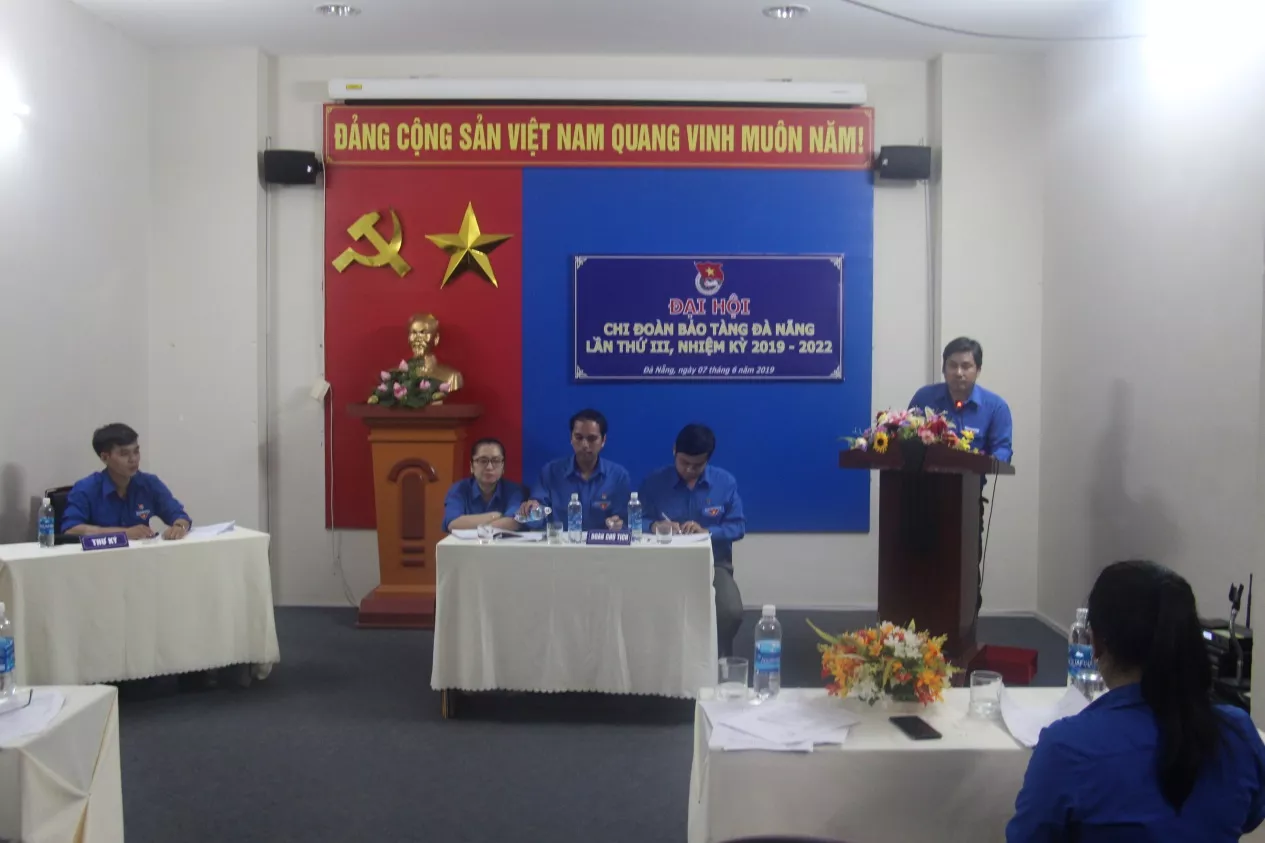 ĐẠI HỘI CHI ĐOÀN BẢO TÀNG ĐÀ NẴNG LẦN THỨ III, NHIỆM KỲ 2019-2022