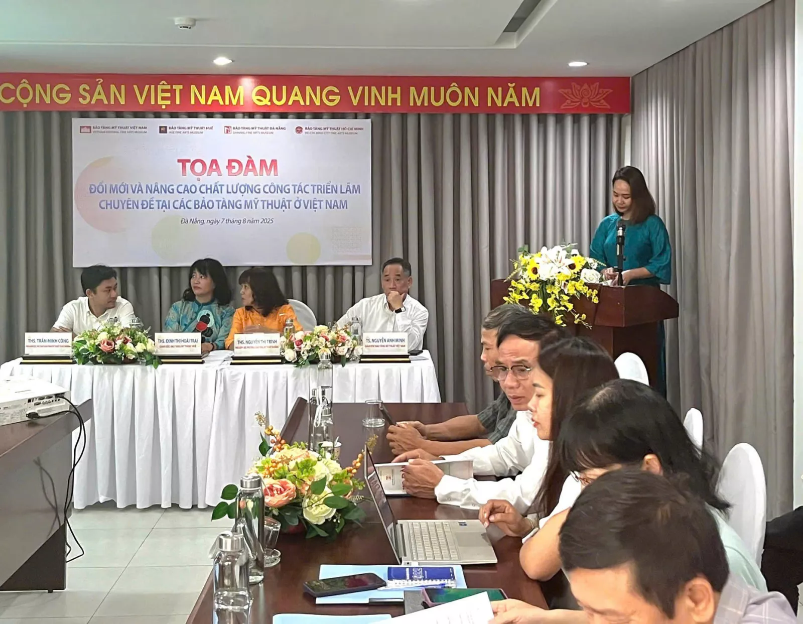 Tọa đàm “Đổi mới và nâng cao chất lượng công tác triển lãm chuyên đề tại các bảo tàng mỹ thuật ở Việt Nam” tại Bảo tàng Mỹ thuật Đà Nẵng