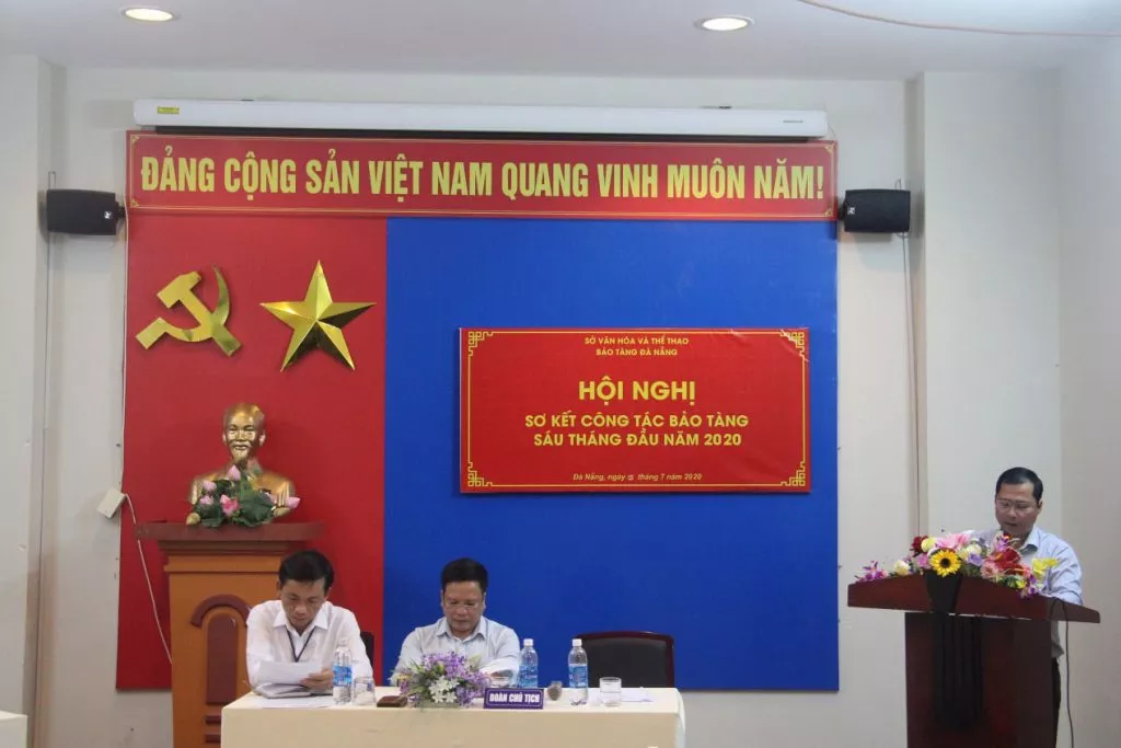 HỘI NGHỊ SƠ KẾT CÔNG TÁC BẢO TÀNG SÁU THÁNG ĐẦU NĂM 2020