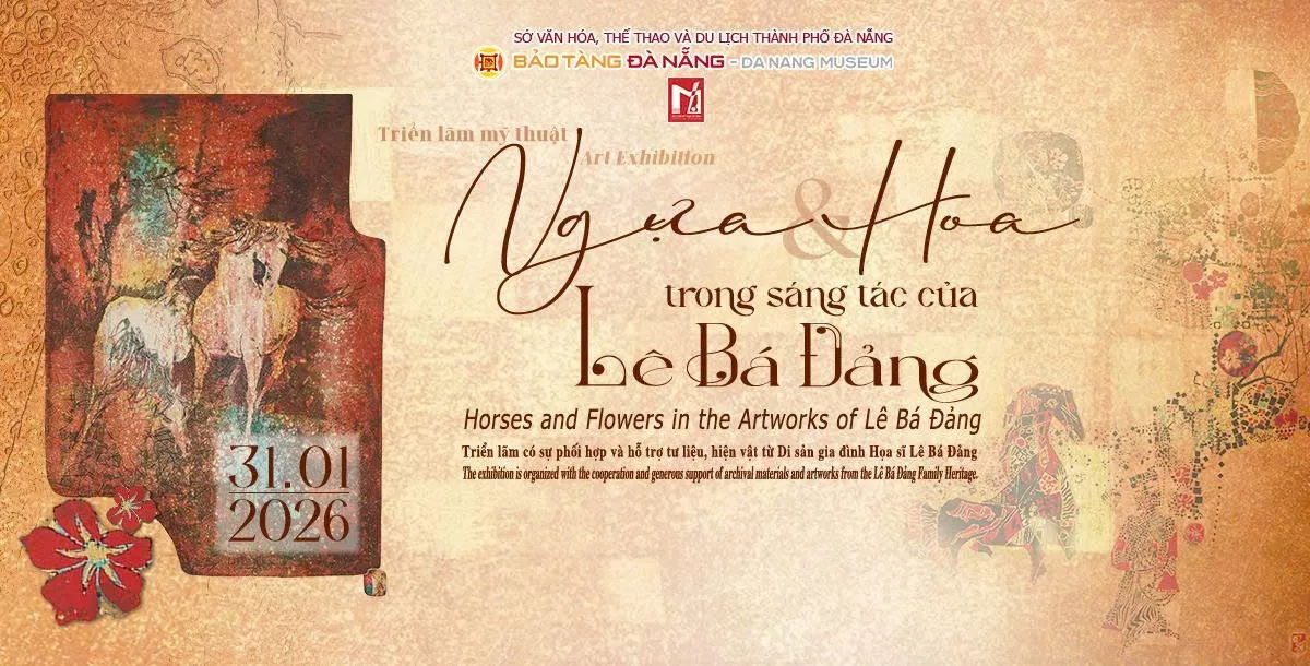 Tổ chức triễn lãm mỹ thuật với chủ đề “Ngựa và Hoa trong sáng tác của Lê Bá Đảng”